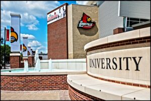 Campus building from the outside