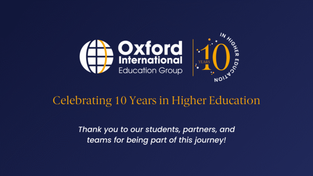 Celebrating 10 years in higher Education