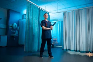 University nursing program training in realistic hospital environment