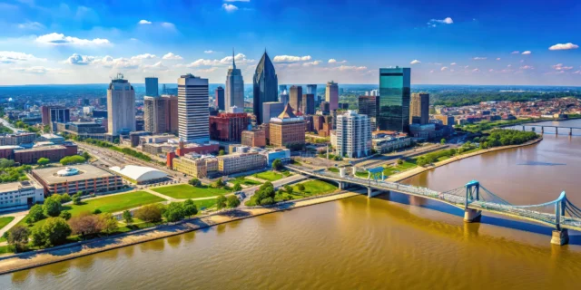 Louisville, Kentucky skyline