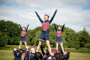 Roehampton cheerleaders