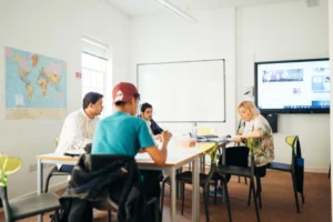 Oxford Centre Students in class
