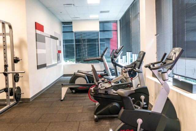 Coquitlam College gym equipment