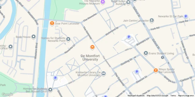 De Montfort University Campus Map