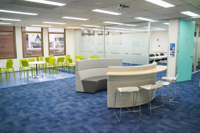 Breakout Area at UHE