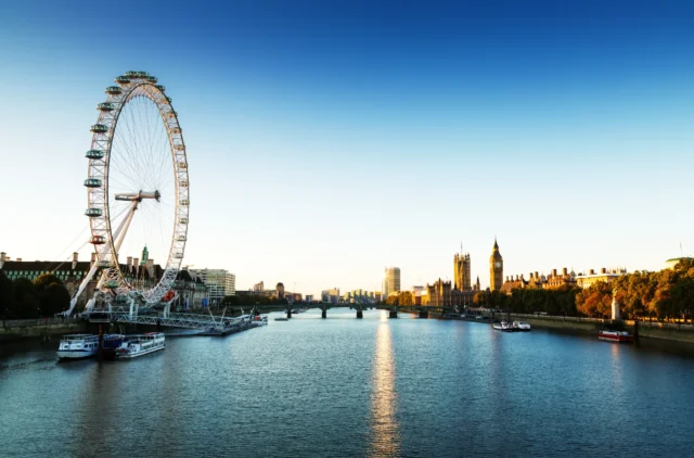 London Eye and River Thames