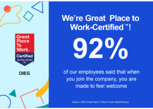 We're Great Place to Work Certified