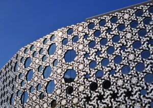 Ravensbourne External With blue Sky