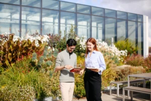 Students On Greenwich Campus