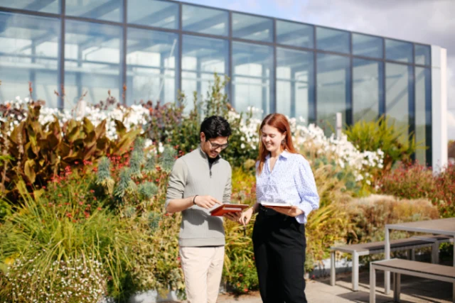 Students On Greenwich Campus