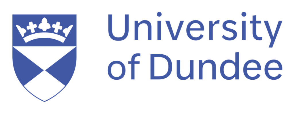 University of Dundee logo blue