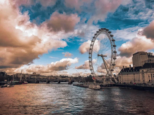London Eye and River Thames
