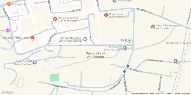 Winchester map