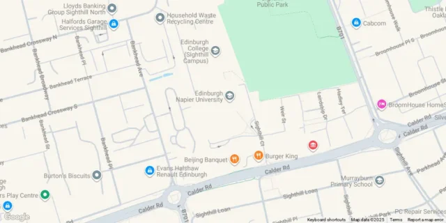 Sighthill Campus ENU Map