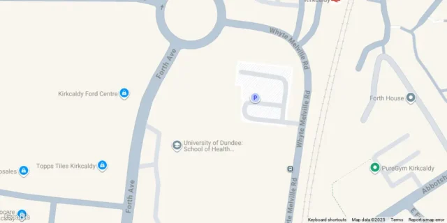 Kirkcaldy campus map