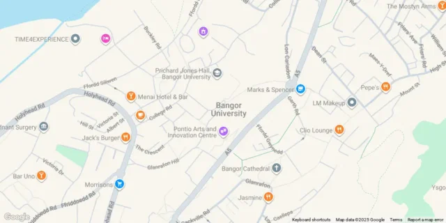 Bangor map
