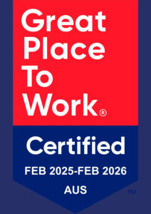 Certified as a great place to work in Australia