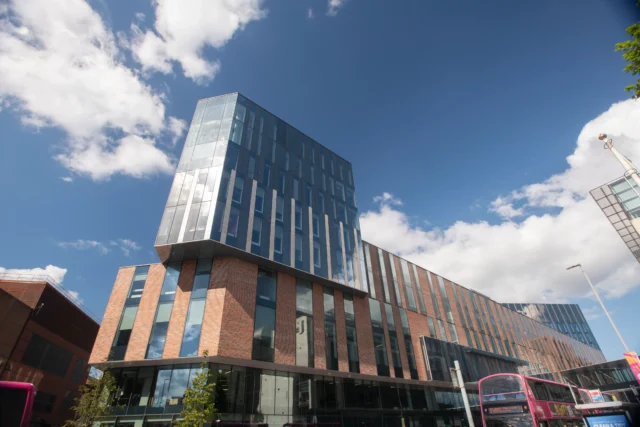 Ulster University Belfast Building Exterior