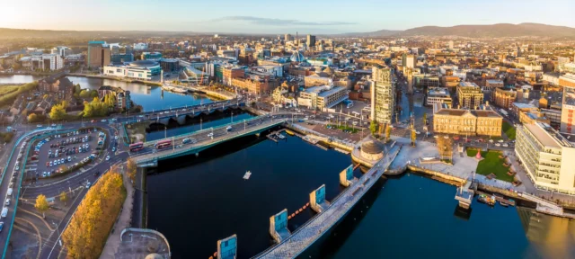 Belfast City Centre - River Lagan