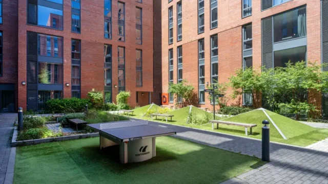 Elements Outside Courtyard Area